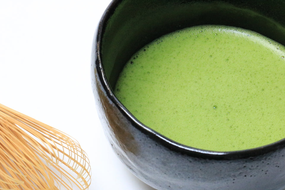 Prepared matcha tea